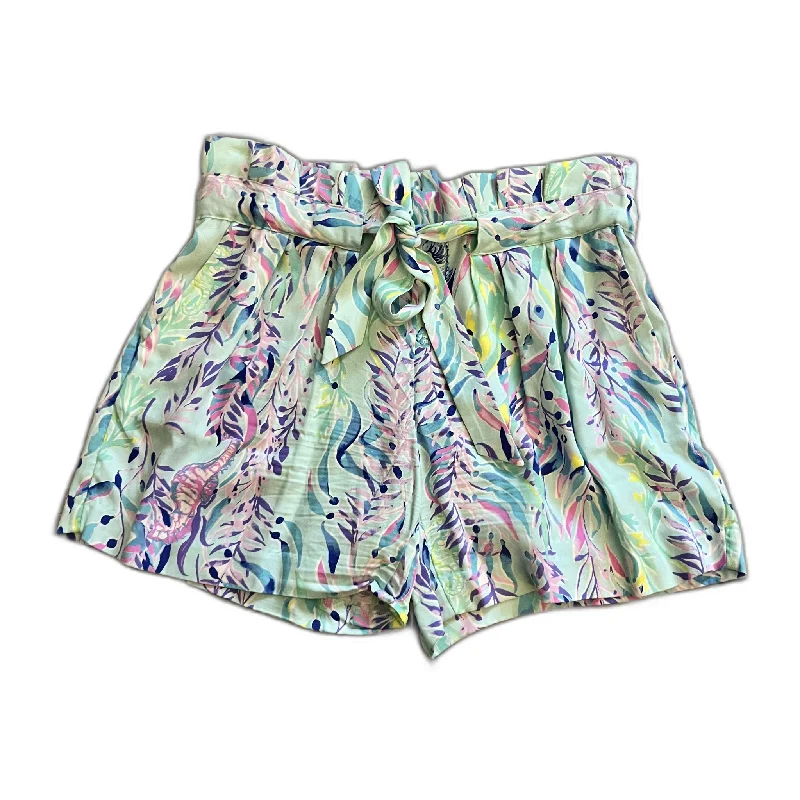 Running Compression Shorts-Shorts Designer By Lilly Pulitzer In Blue, Size: Xs