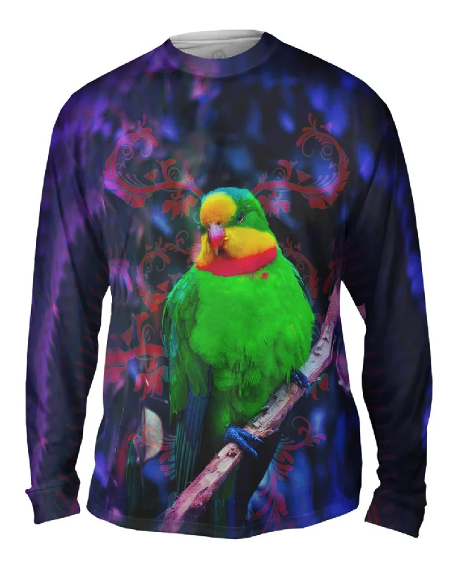 Premium Long Sleeve Shirt-Polytelis Swainsonii Parakeet