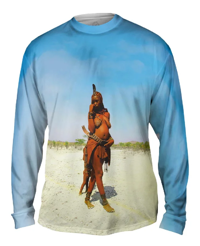 Warm Winter Long Sleeve-Namibie Himba African Women