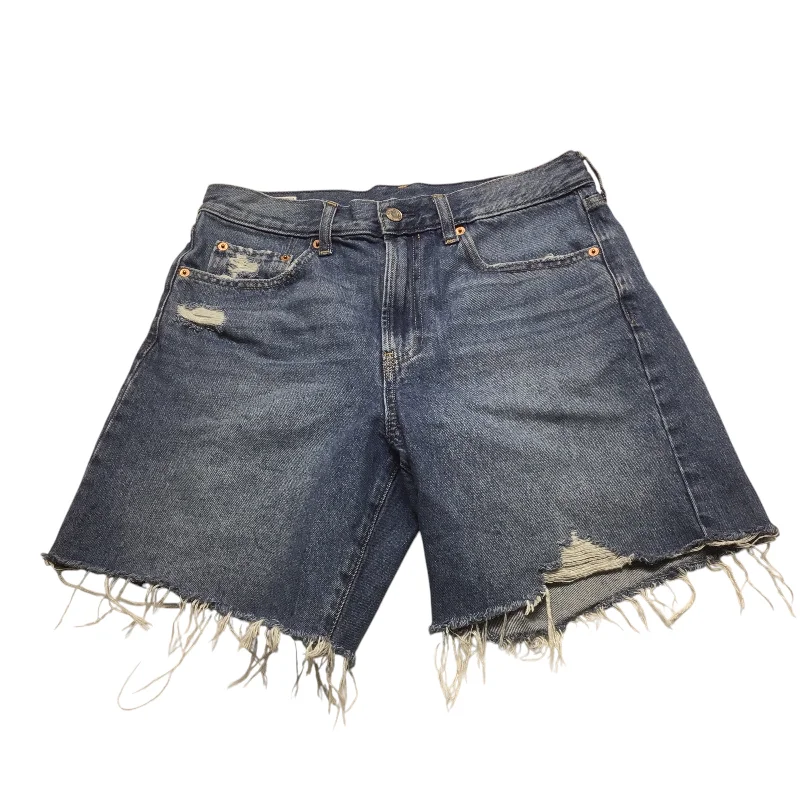 Utility Shorts-Shorts By Gap In Blue Denim, Size: 6