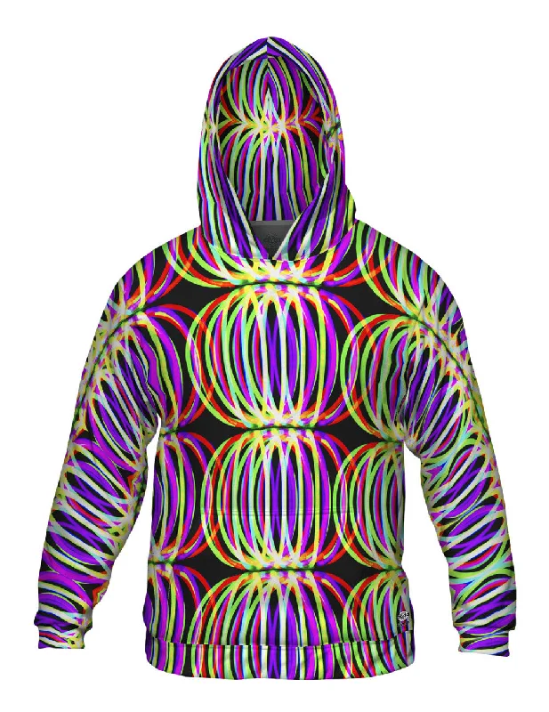 Custom Hoodie-Glowsticks Ball Globe