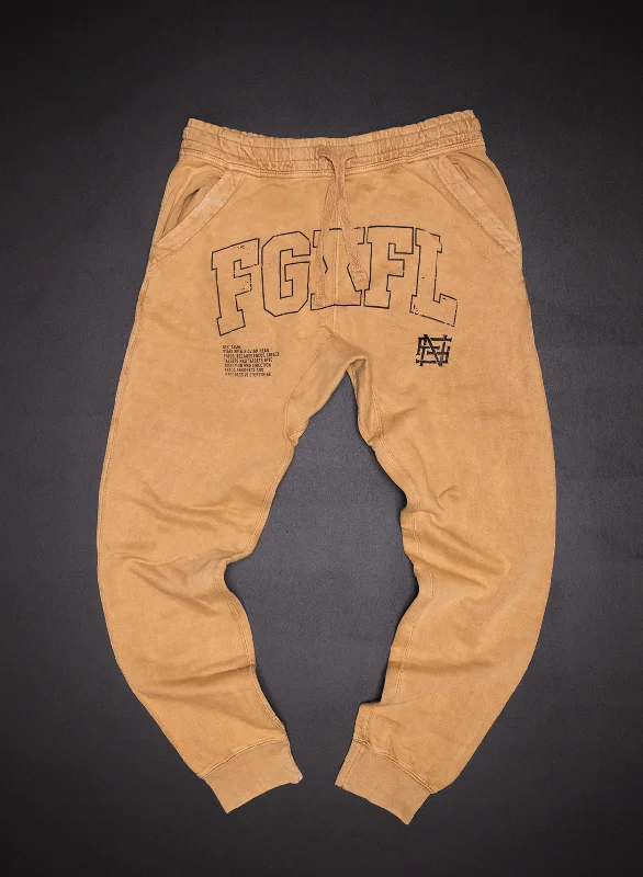 Cargo Jogger Pants-ARCH JOGGER - CAMEL