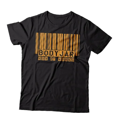 Bold Print T-Shirt-BODYJAR - "How It Works" (T-Shirt)