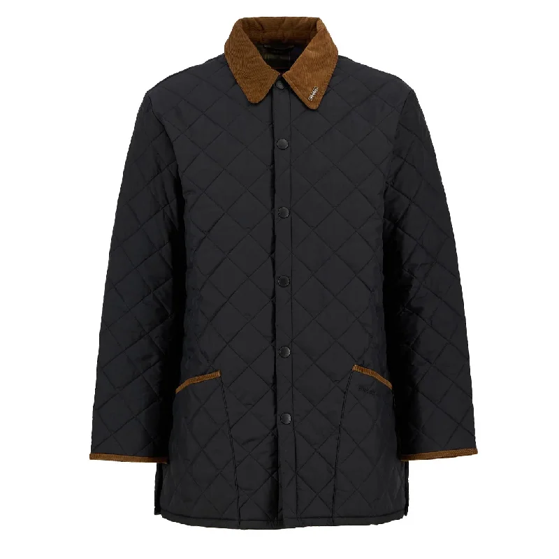 Work Jacket-Barbour 30th Anniversary Liddesdale Quilted Jacket Black